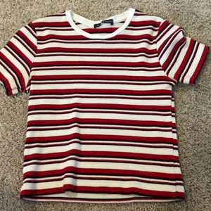 Brandy Melville Stripped Crop Top